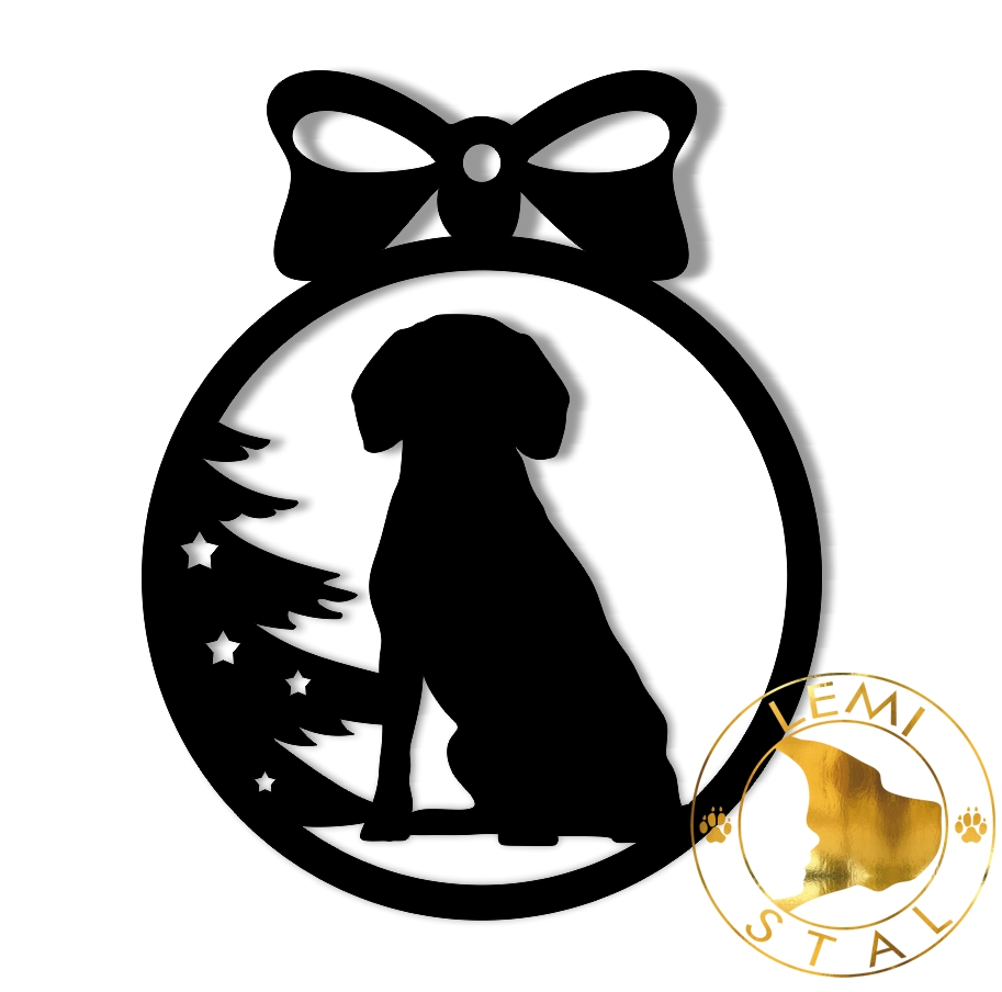 Bombka Beagle dekoracja Beagle ozdoba choinkowa Beagle