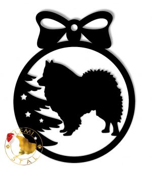 szpic średni ozdoba zawieszka