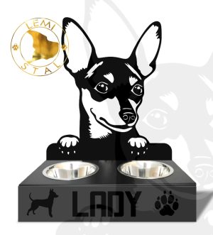 Pinczer miniaturowy Stojak